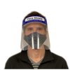 Montour Line Clear Plastic Protective Face Shield - Full Coverage PPE FACESHIELD500